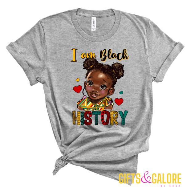 Baby Girl Black History T-Shirt