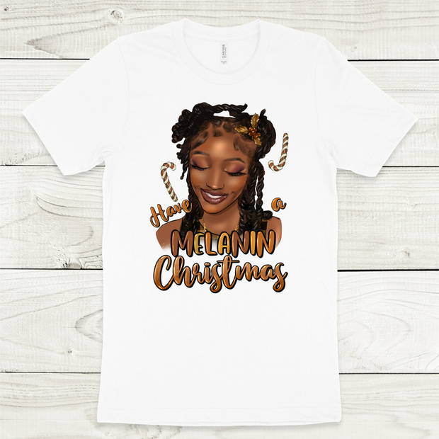 Melanin Activated for Christmas T-Shirt